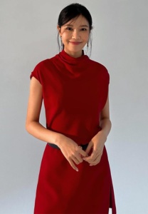 Sooyoung-ชุดเดรสแดง