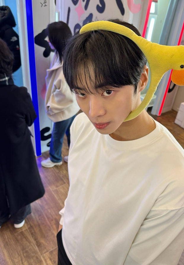 Choo Young Woo กับลุคเสื้อยืดสีขาว